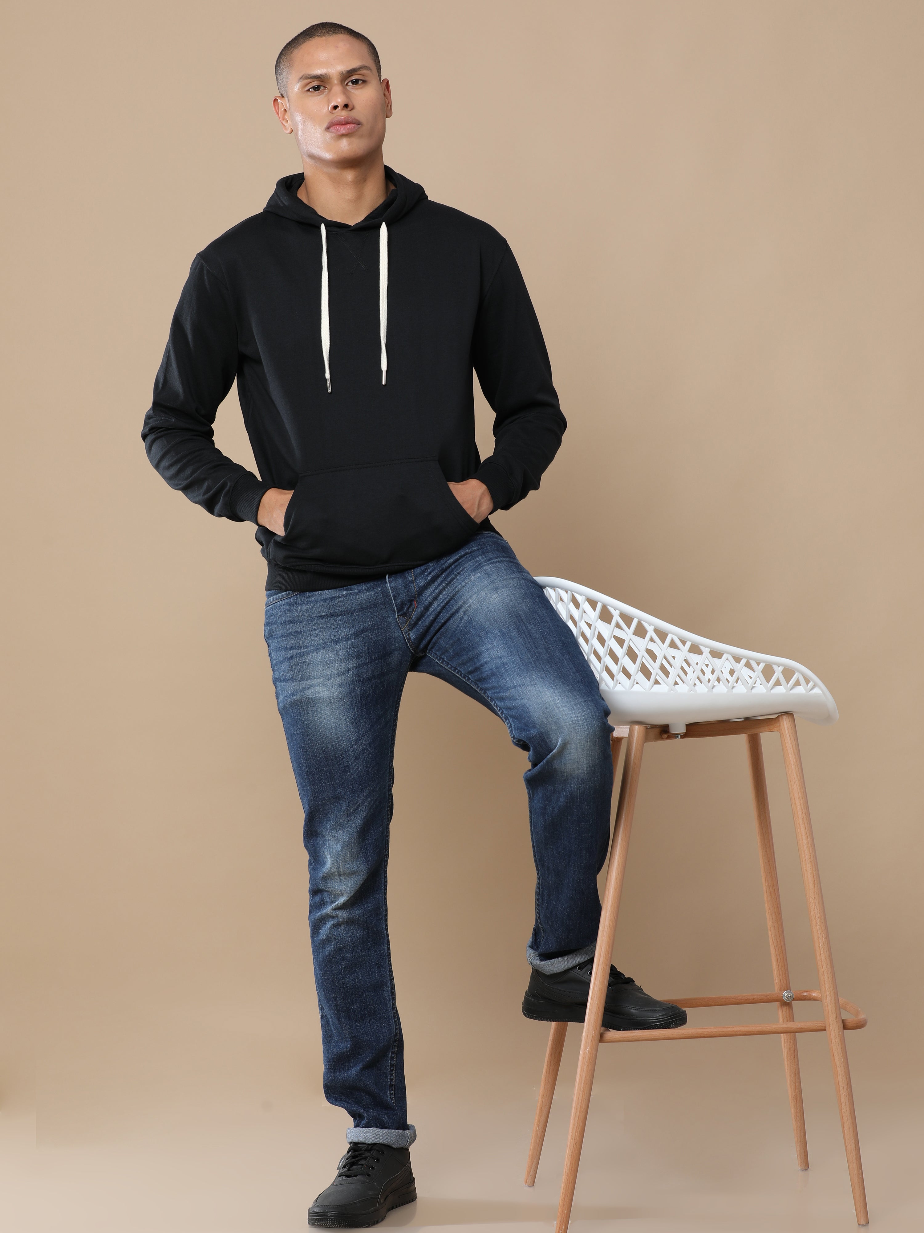 Classic Black Hoodie