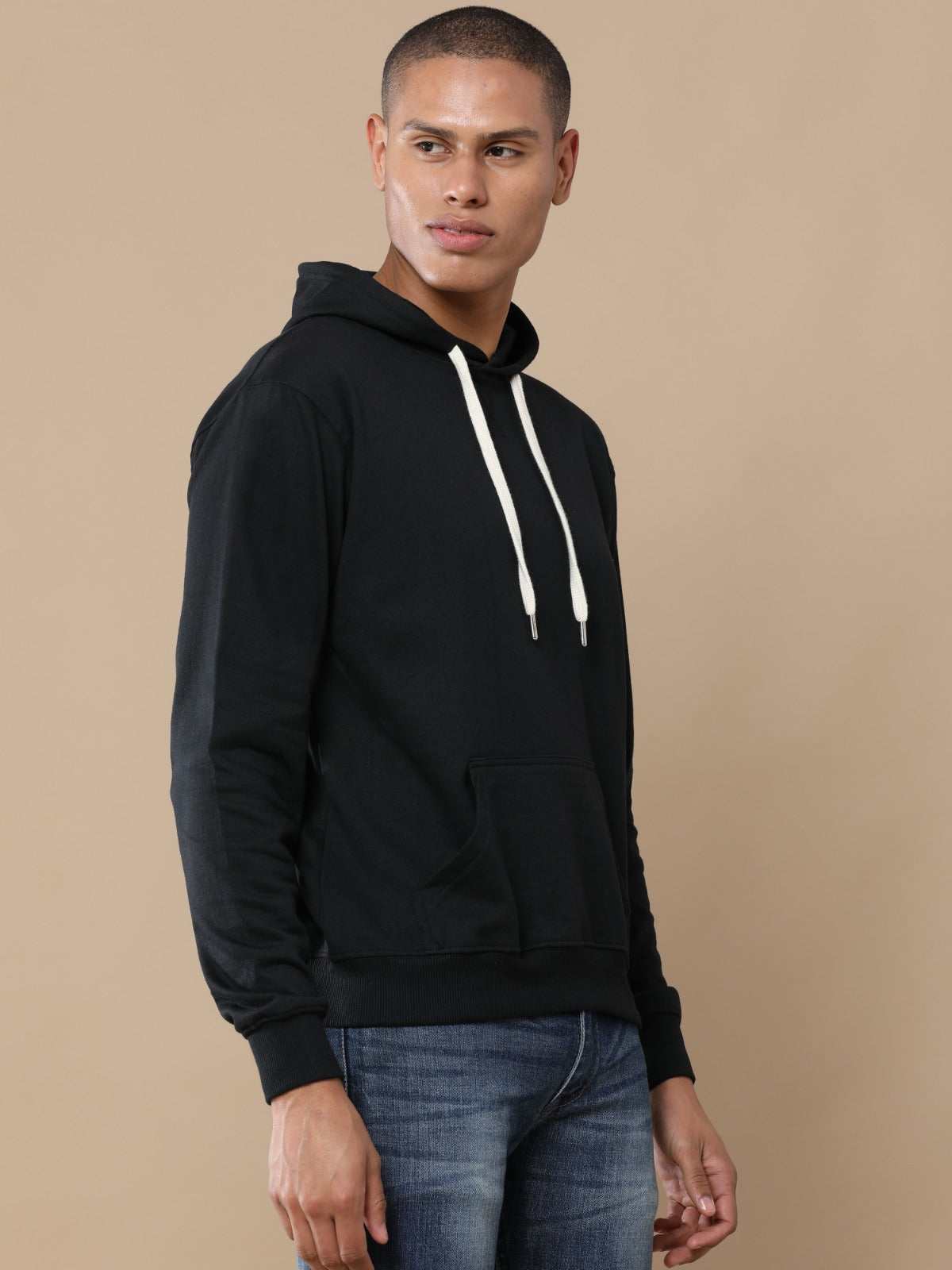 Charcoal Mel Hoodie