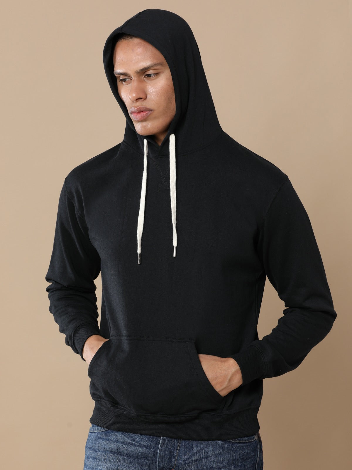 Charcoal Mel Hoodie